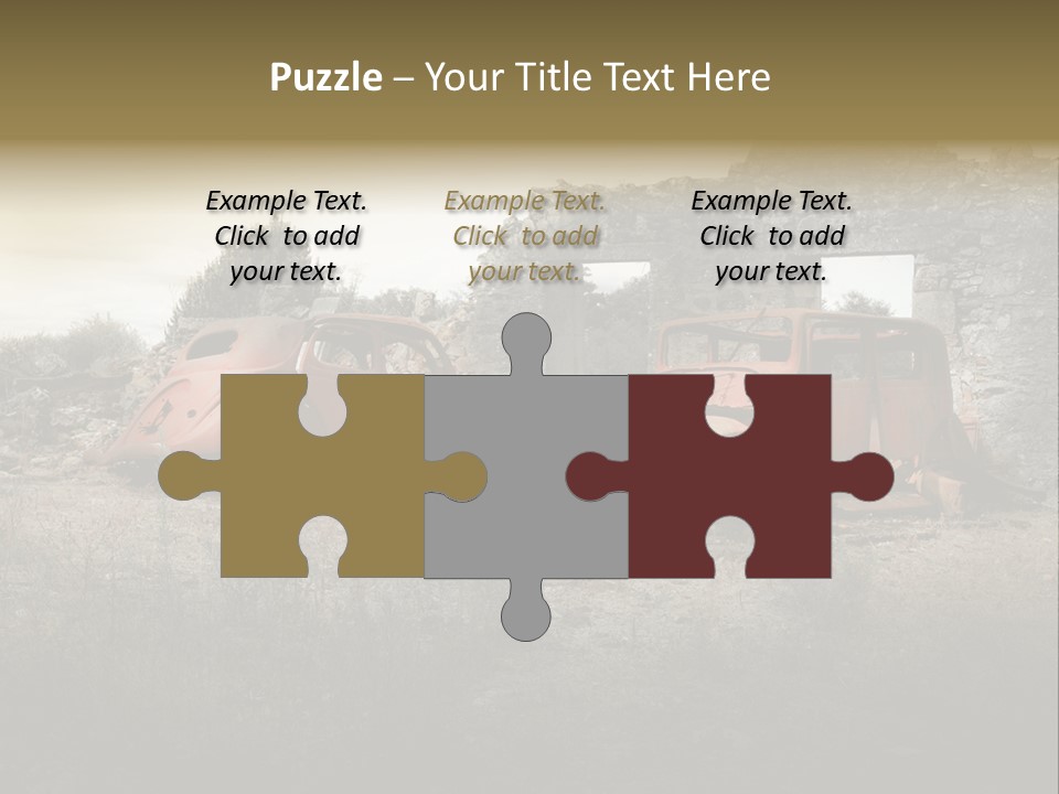 Macerie Martiri Rovine PowerPoint Template