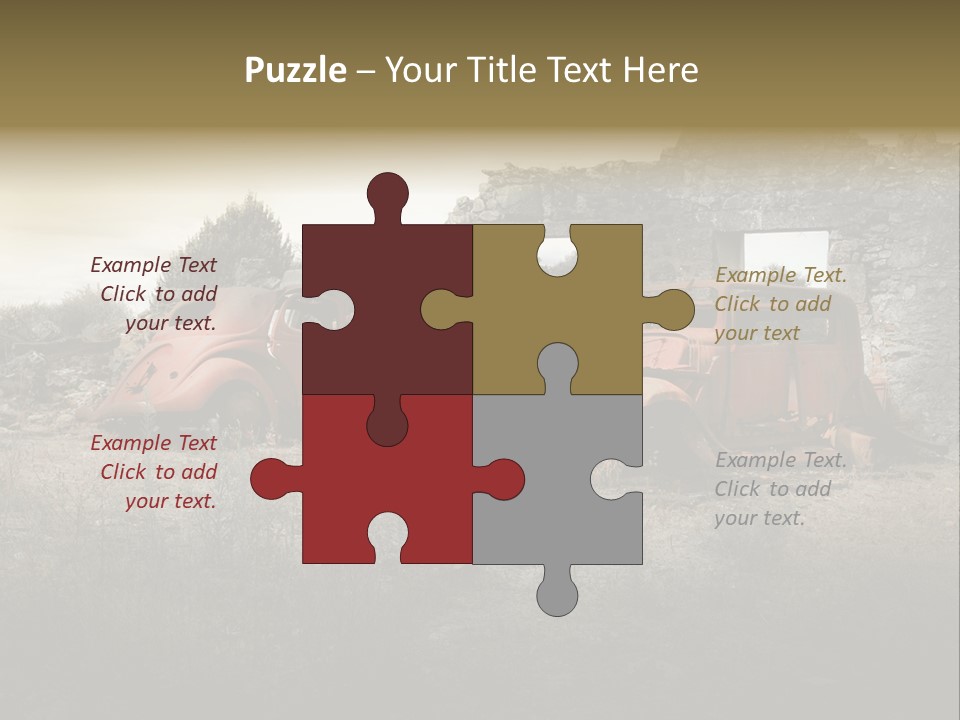 Macerie Martiri Rovine PowerPoint Template