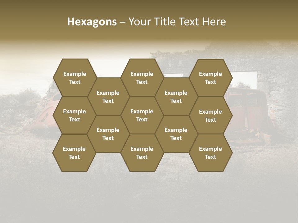 Macerie Martiri Rovine PowerPoint Template