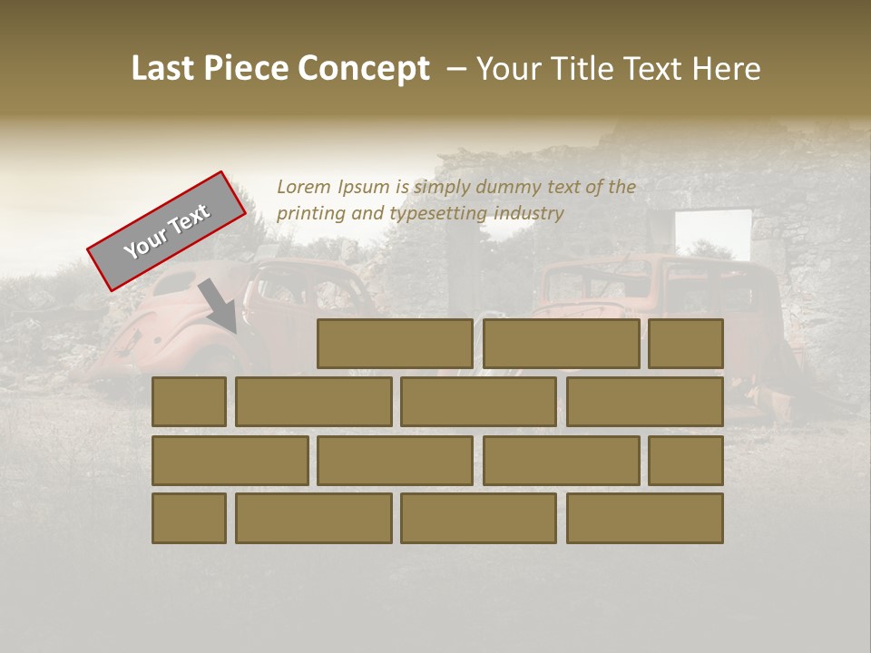 Macerie Martiri Rovine PowerPoint Template