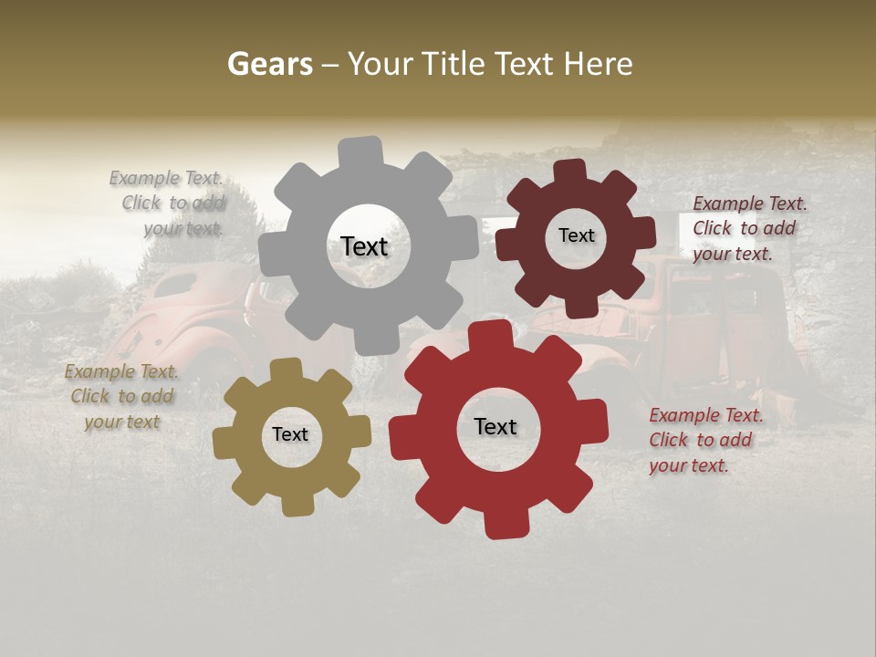 Macerie Martiri Rovine PowerPoint Template