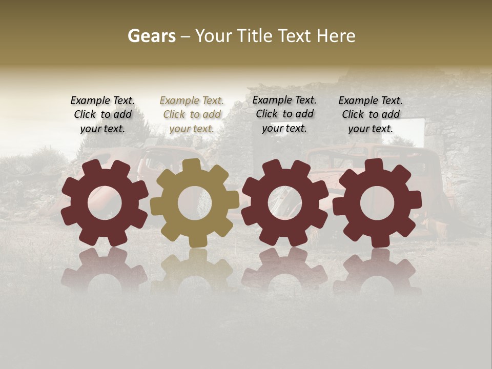 Macerie Martiri Rovine PowerPoint Template