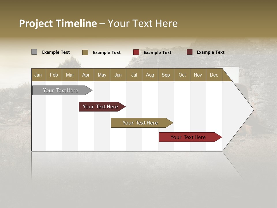 Macerie Martiri Rovine PowerPoint Template