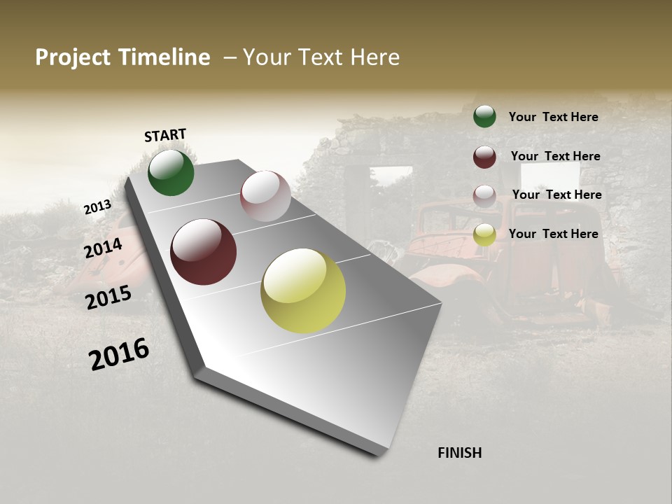 Macerie Martiri Rovine PowerPoint Template