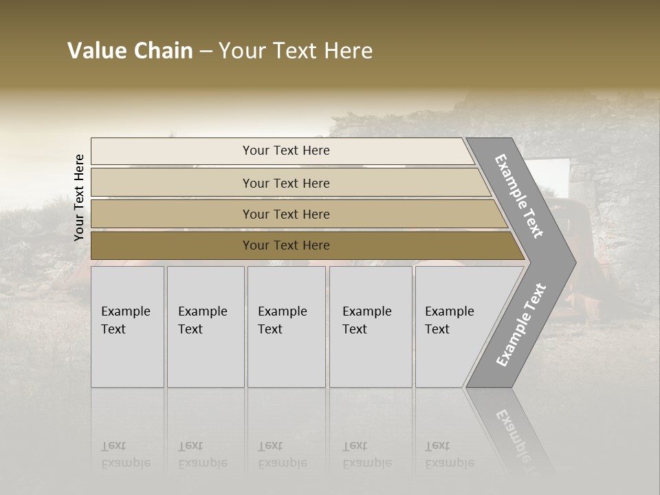 Macerie Martiri Rovine PowerPoint Template