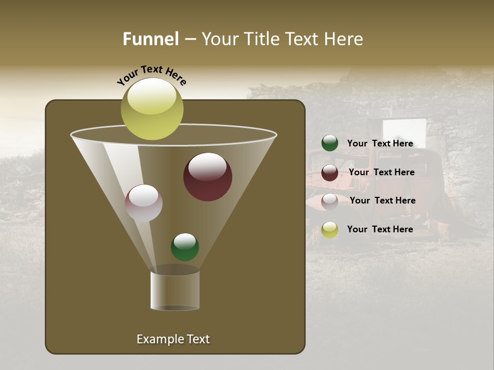 Macerie Martiri Rovine PowerPoint Template