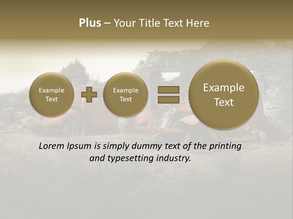 Macerie Martiri Rovine PowerPoint Template