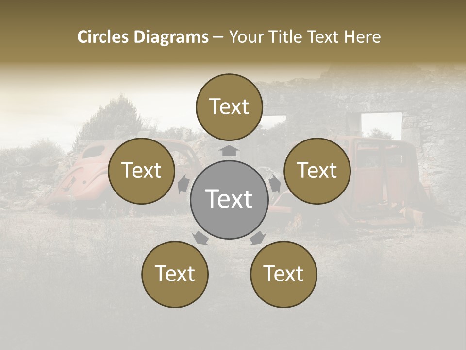 Macerie Martiri Rovine PowerPoint Template