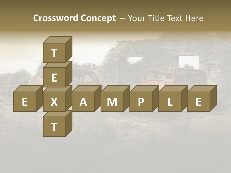 Macerie Martiri Rovine PowerPoint Template