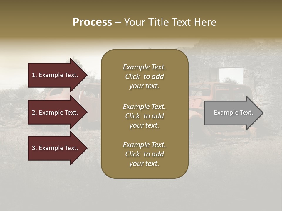 Macerie Martiri Rovine PowerPoint Template