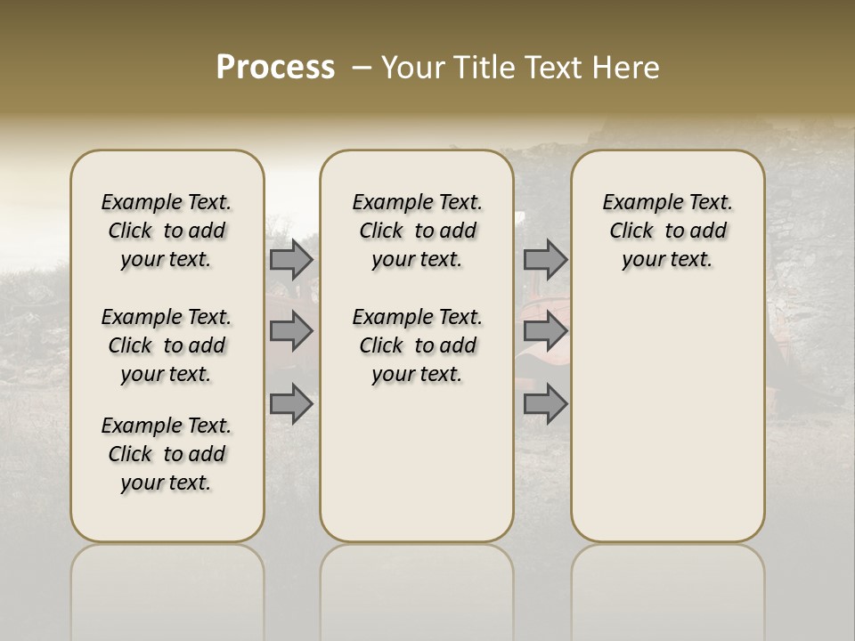 Macerie Martiri Rovine PowerPoint Template