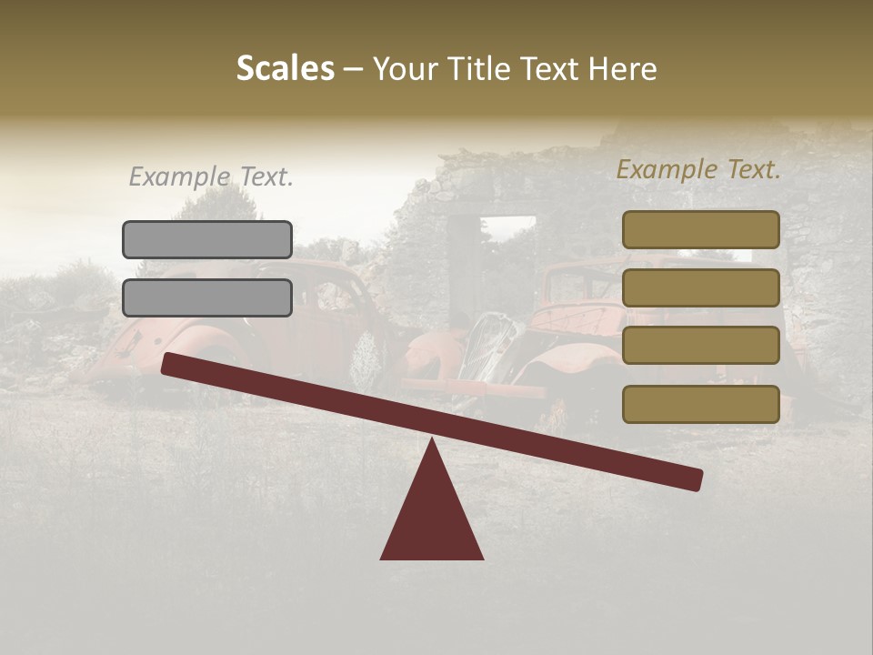 Macerie Martiri Rovine PowerPoint Template