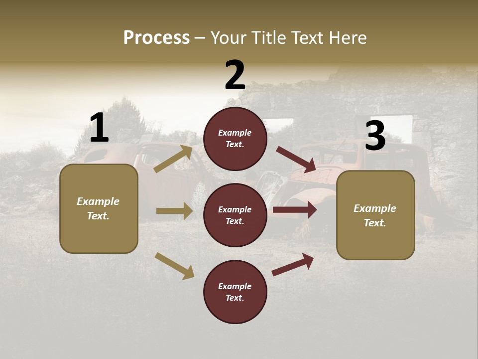 Macerie Martiri Rovine PowerPoint Template