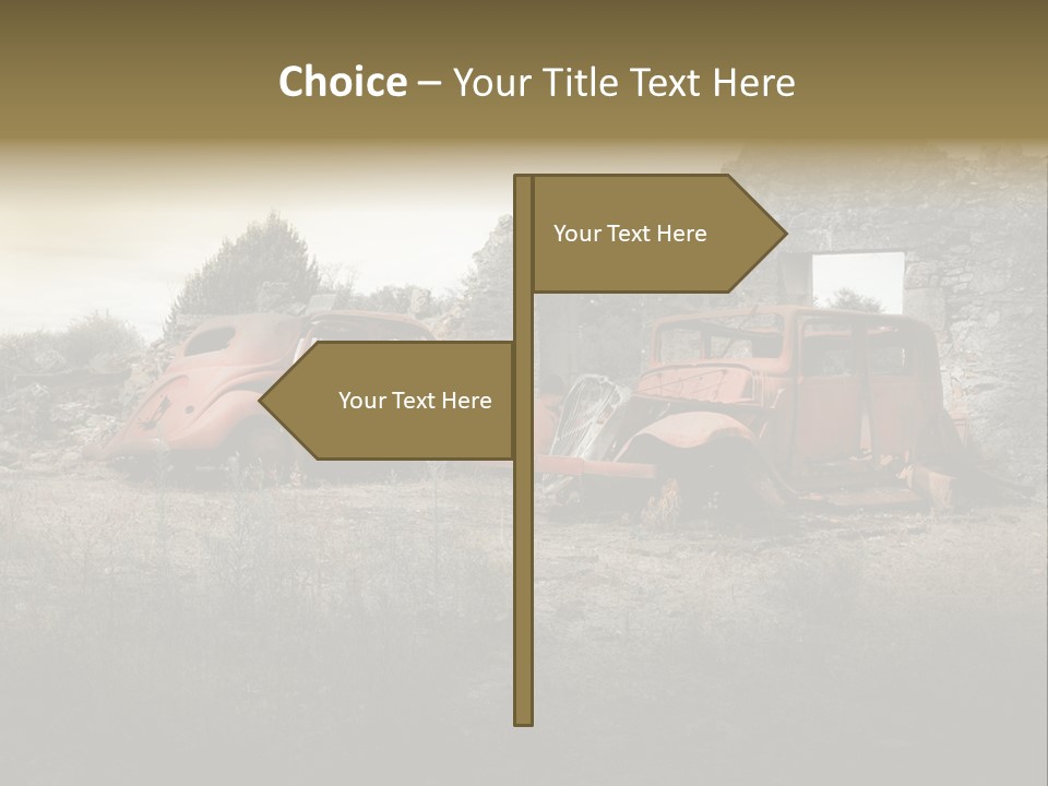 Macerie Martiri Rovine PowerPoint Template