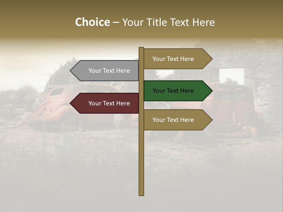 Macerie Martiri Rovine PowerPoint Template