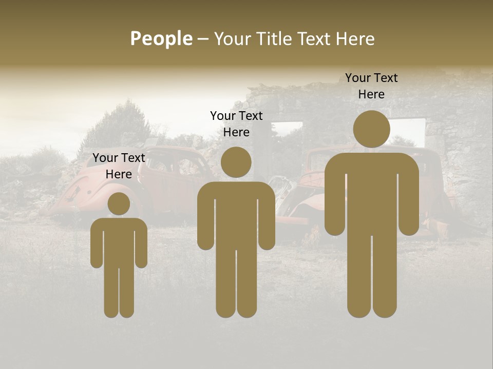 Macerie Martiri Rovine PowerPoint Template