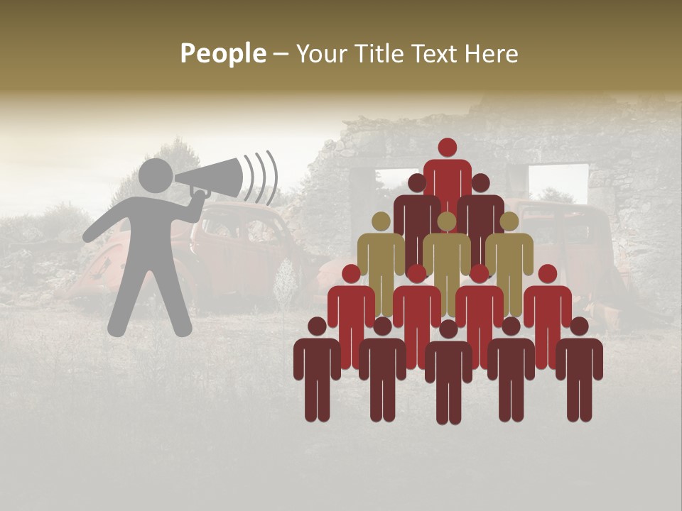 Macerie Martiri Rovine PowerPoint Template