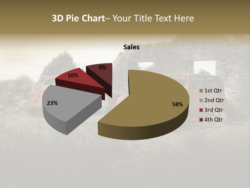 Macerie Martiri Rovine PowerPoint Template