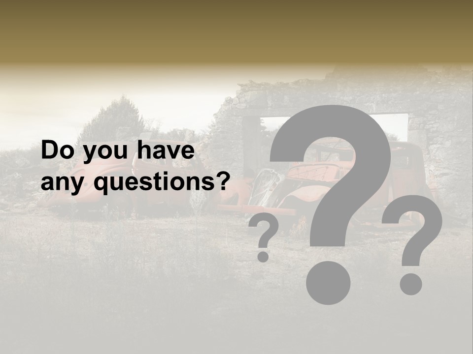 Macerie Martiri Rovine PowerPoint Template