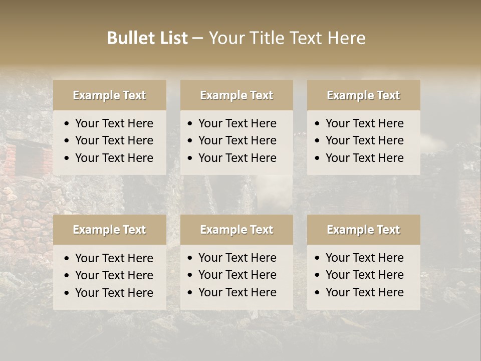 Red Wood Santa Claus PowerPoint Template