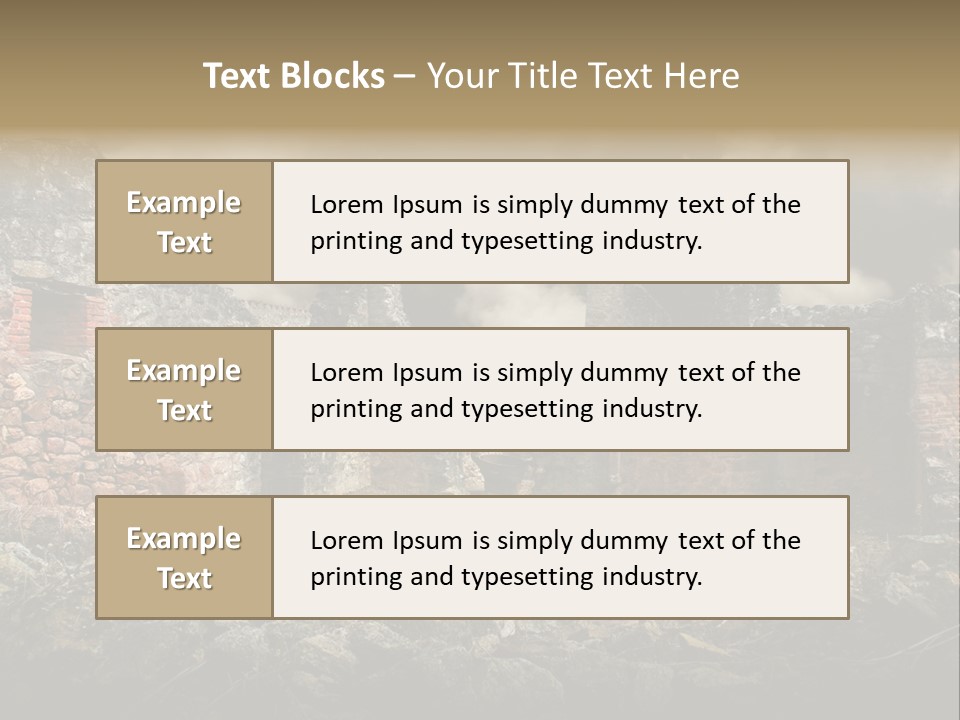 Red Wood Santa Claus PowerPoint Template