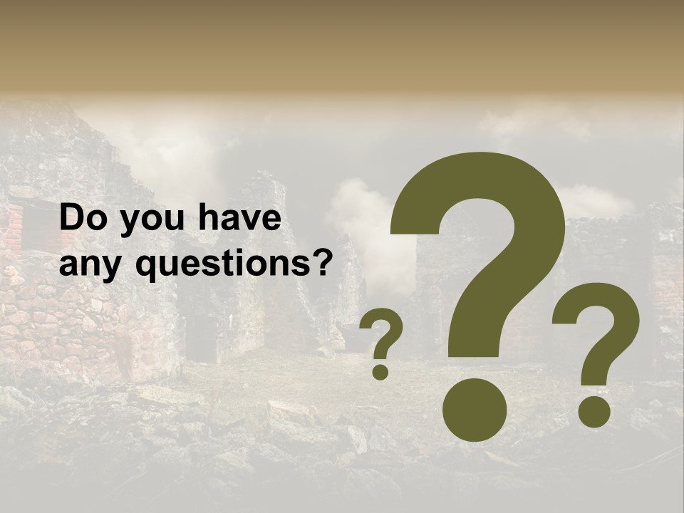 Red Wood Santa Claus PowerPoint Template