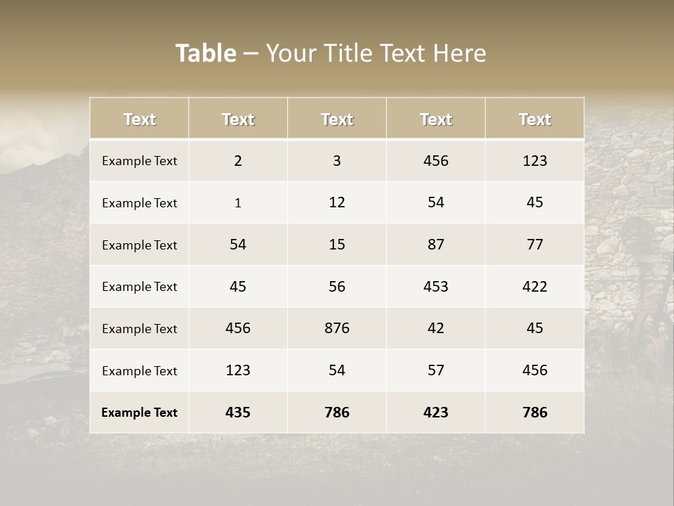 Caduti Distrutta Commemorazione PowerPoint Template