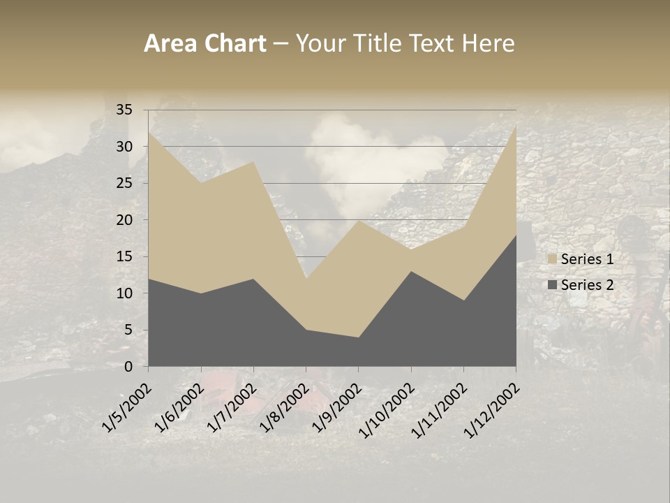 Caduti Distrutta Commemorazione PowerPoint Template