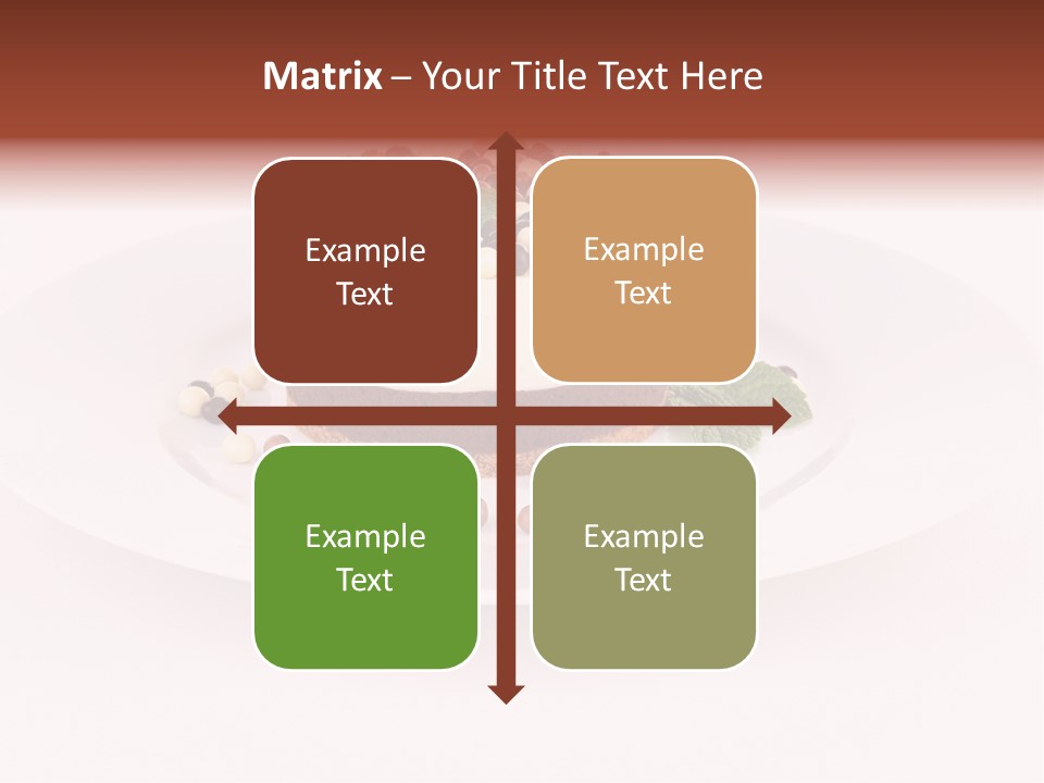 Food Chocolate Baked PowerPoint Template