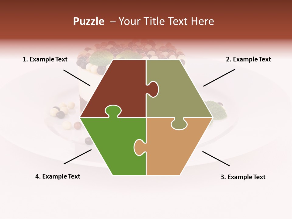 Food Chocolate Baked PowerPoint Template