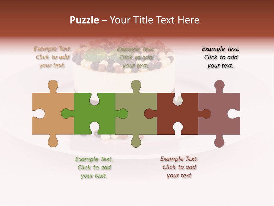 Food Chocolate Baked PowerPoint Template