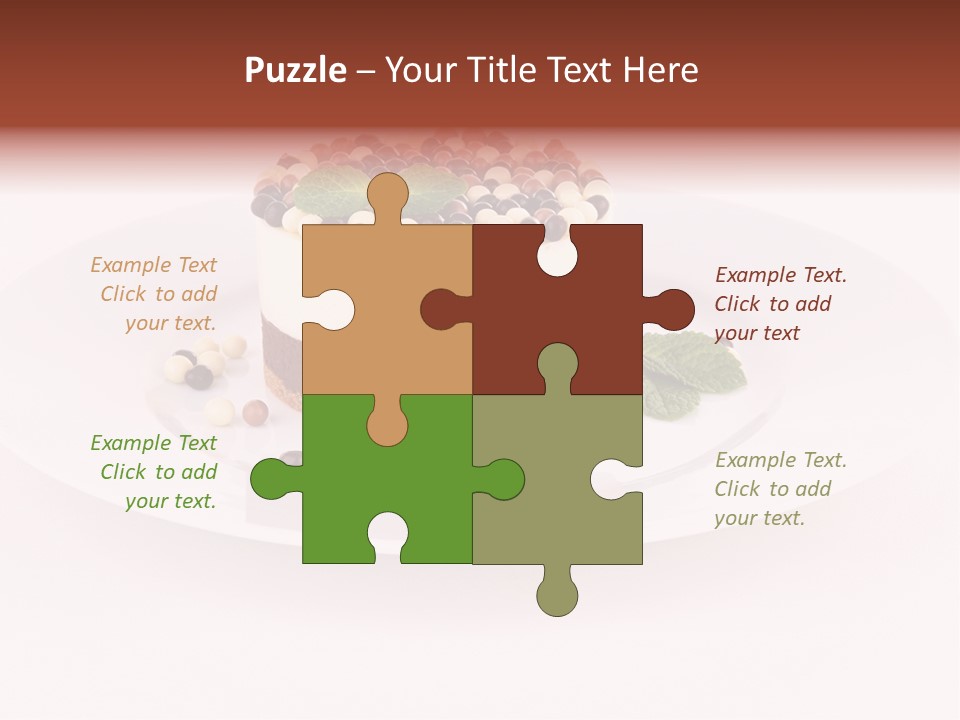 Food Chocolate Baked PowerPoint Template