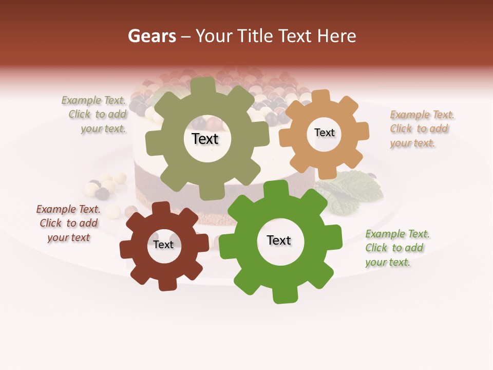 Food Chocolate Baked PowerPoint Template