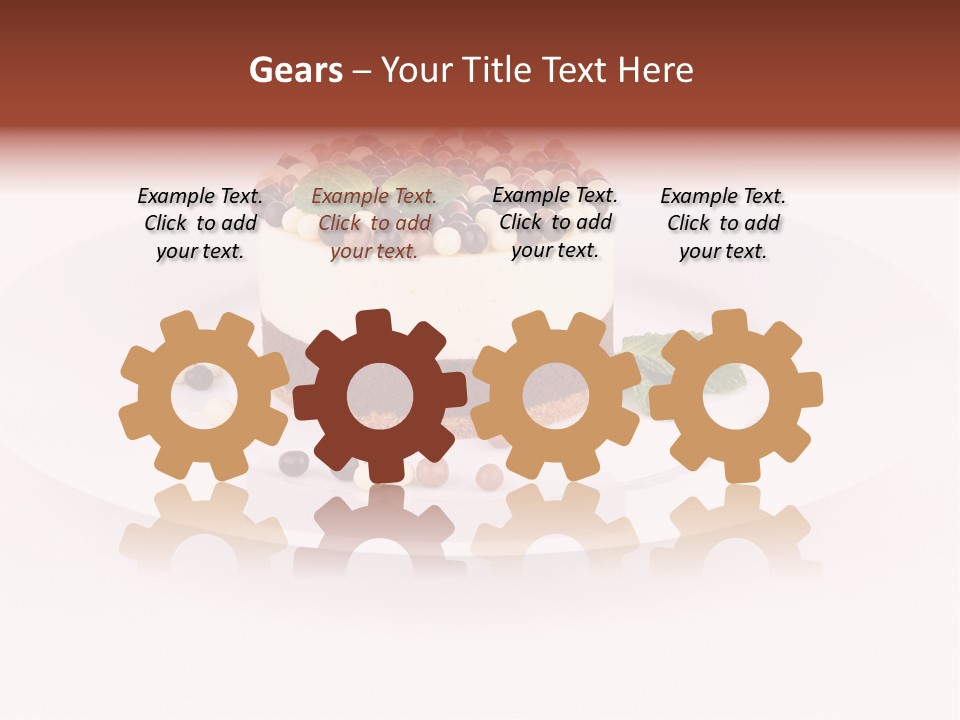 Food Chocolate Baked PowerPoint Template