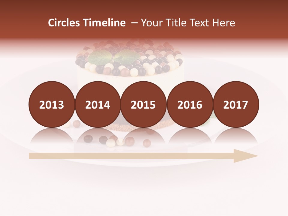 Food Chocolate Baked PowerPoint Template