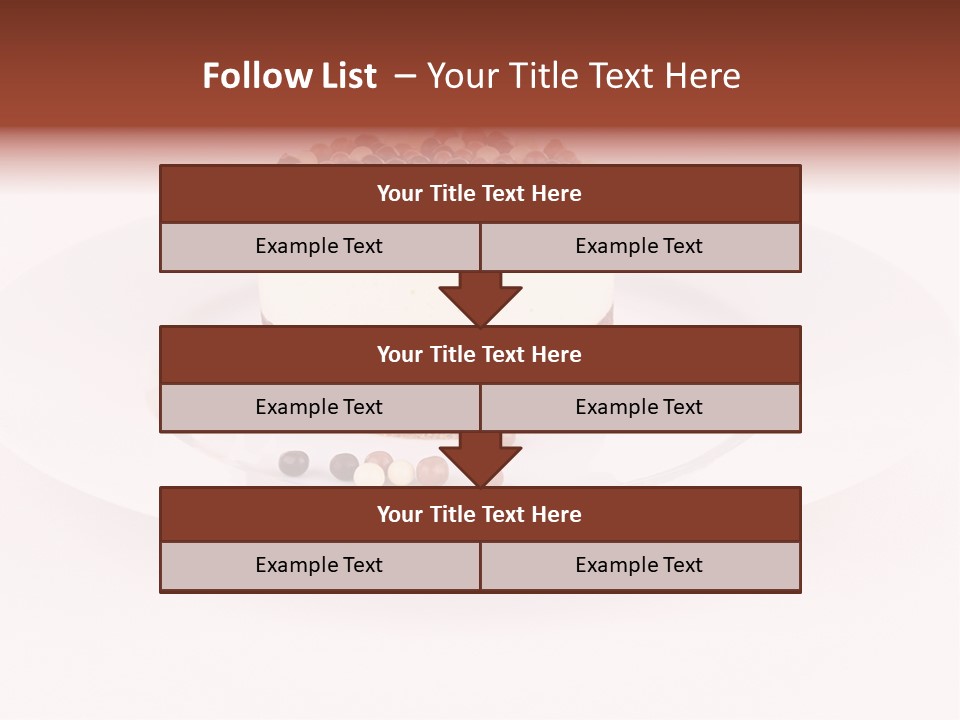 Food Chocolate Baked PowerPoint Template