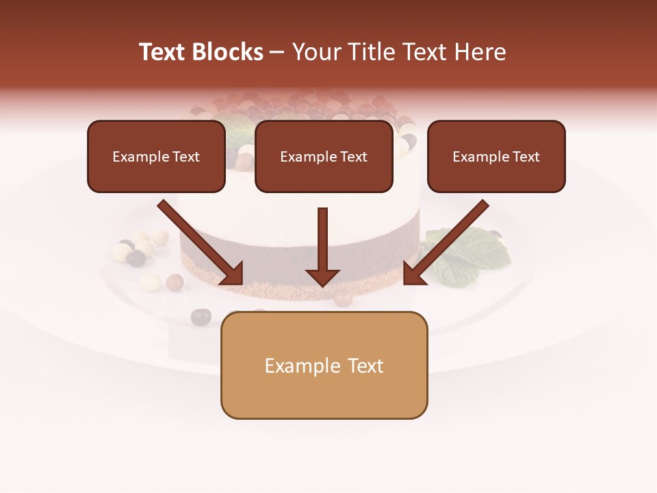 Food Chocolate Baked PowerPoint Template