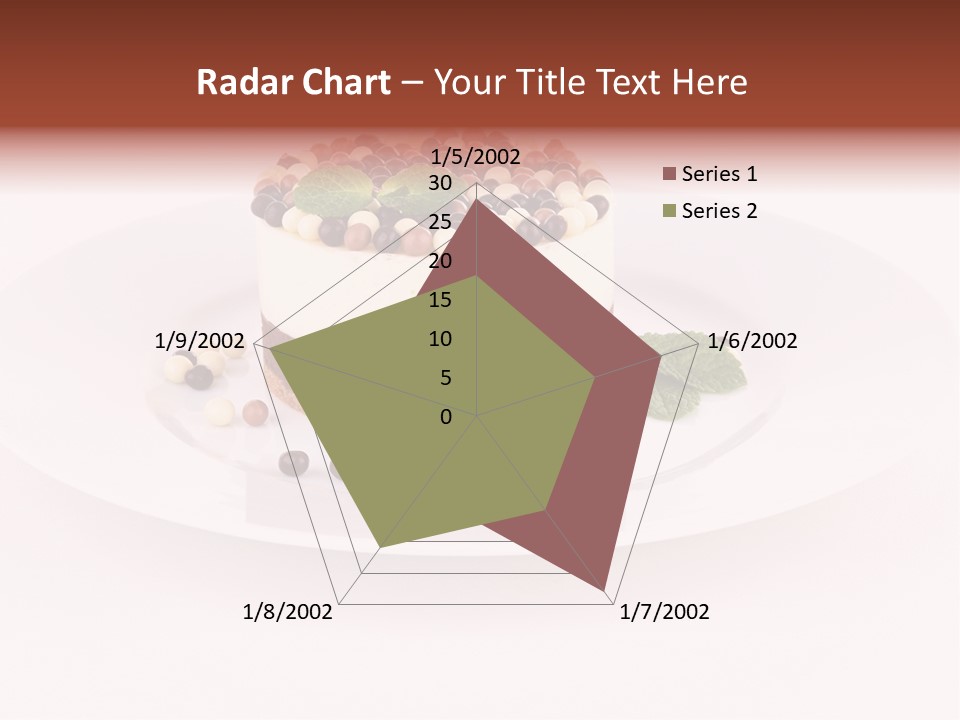 Food Chocolate Baked PowerPoint Template
