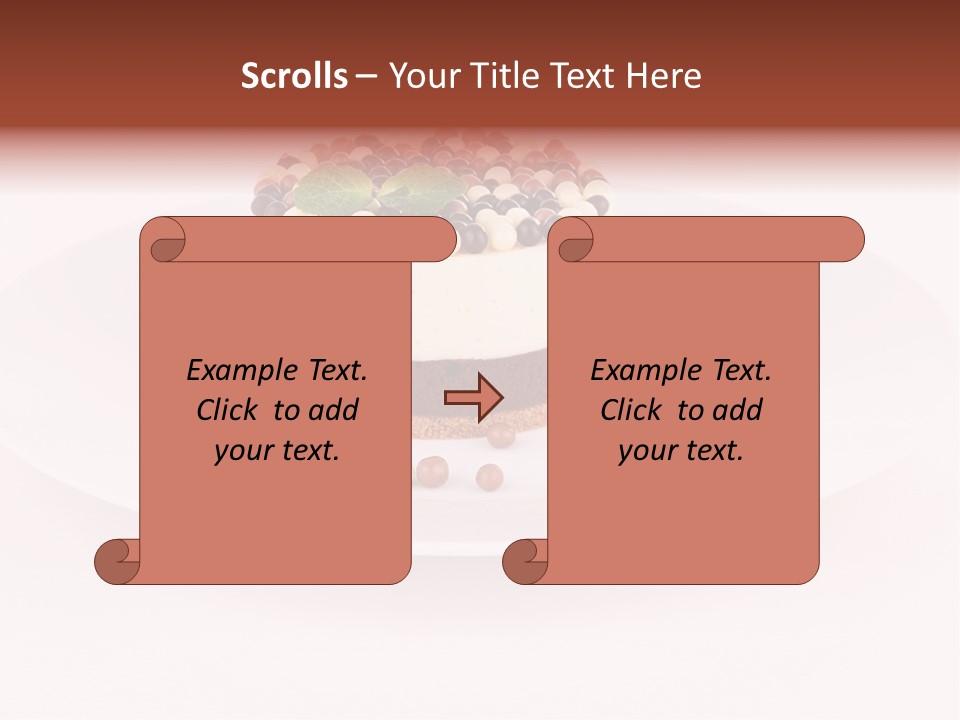 Food Chocolate Baked PowerPoint Template