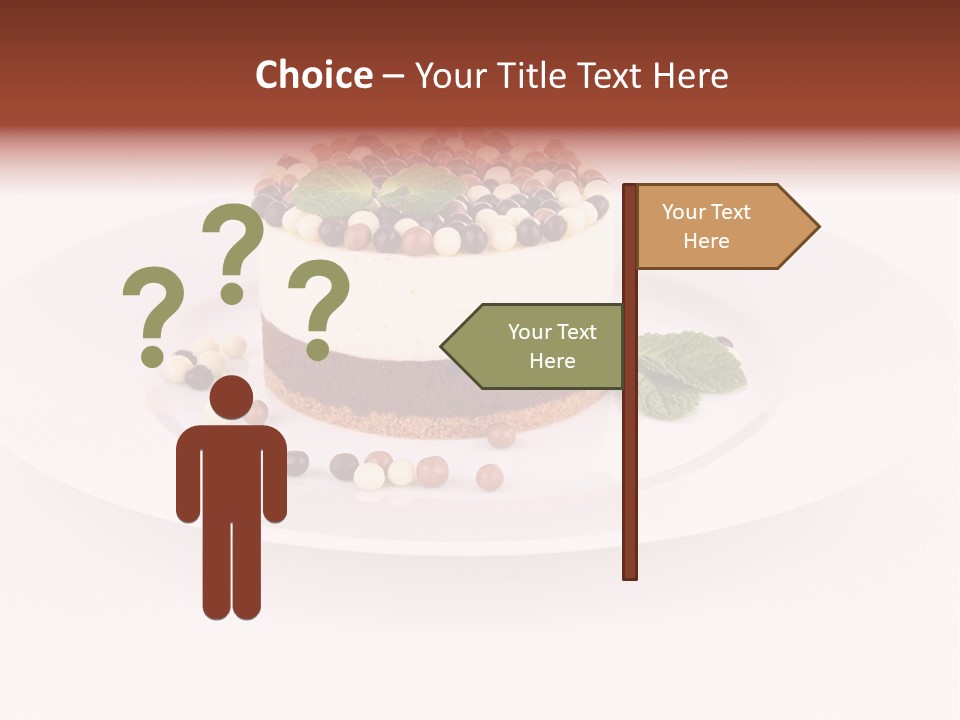 Food Chocolate Baked PowerPoint Template