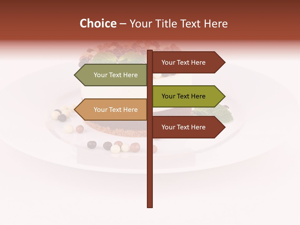 Food Chocolate Baked PowerPoint Template