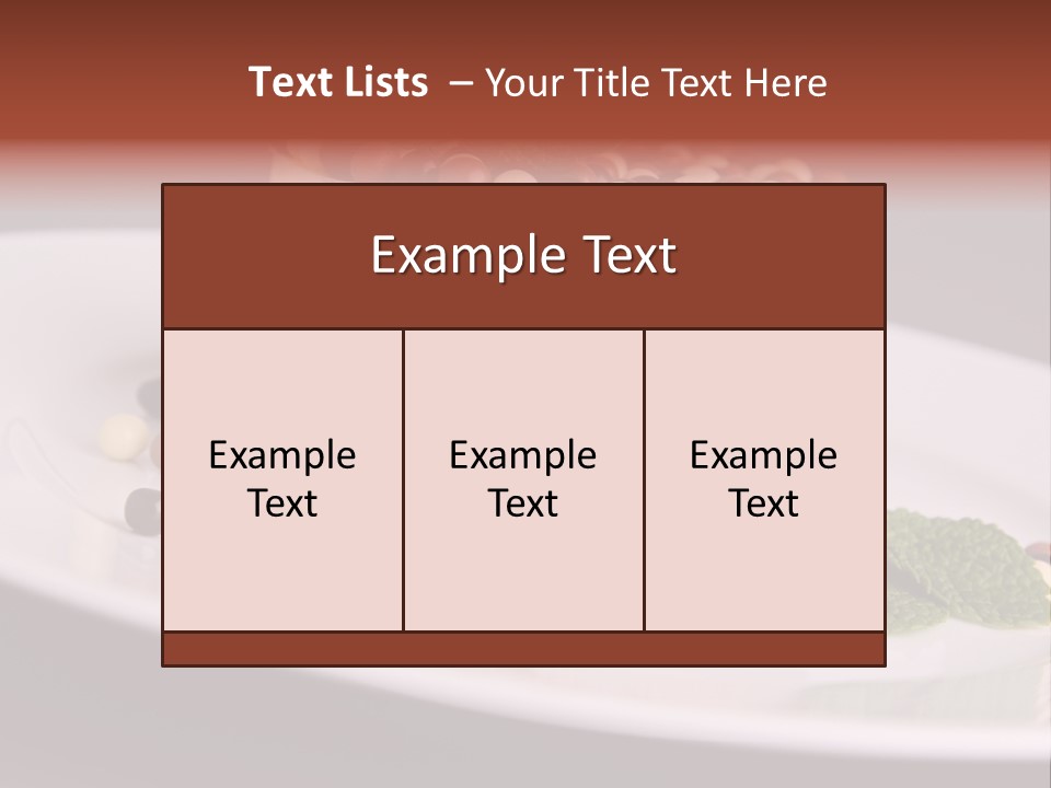 Cuisine Candy Cheesecake PowerPoint Template