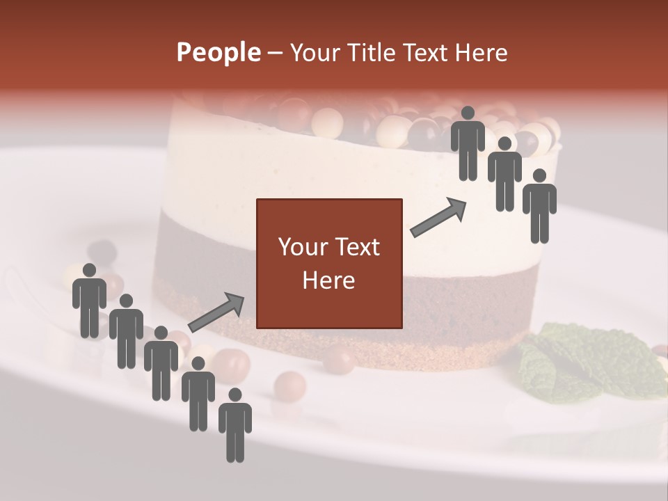 Cuisine Candy Cheesecake PowerPoint Template