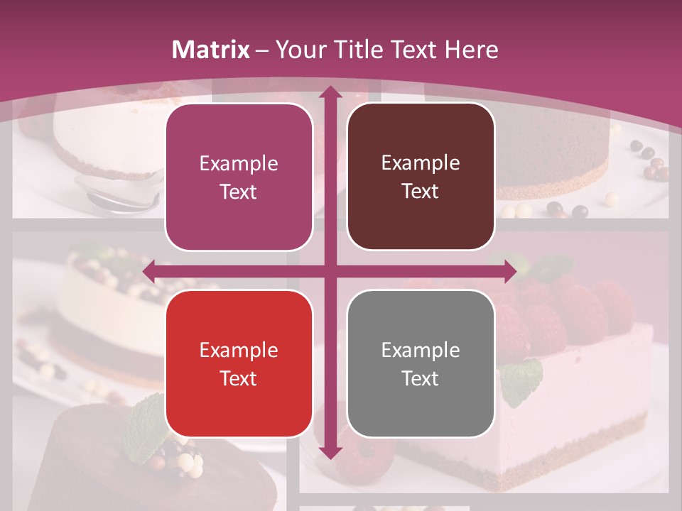 Candy Cake Collection PowerPoint Template