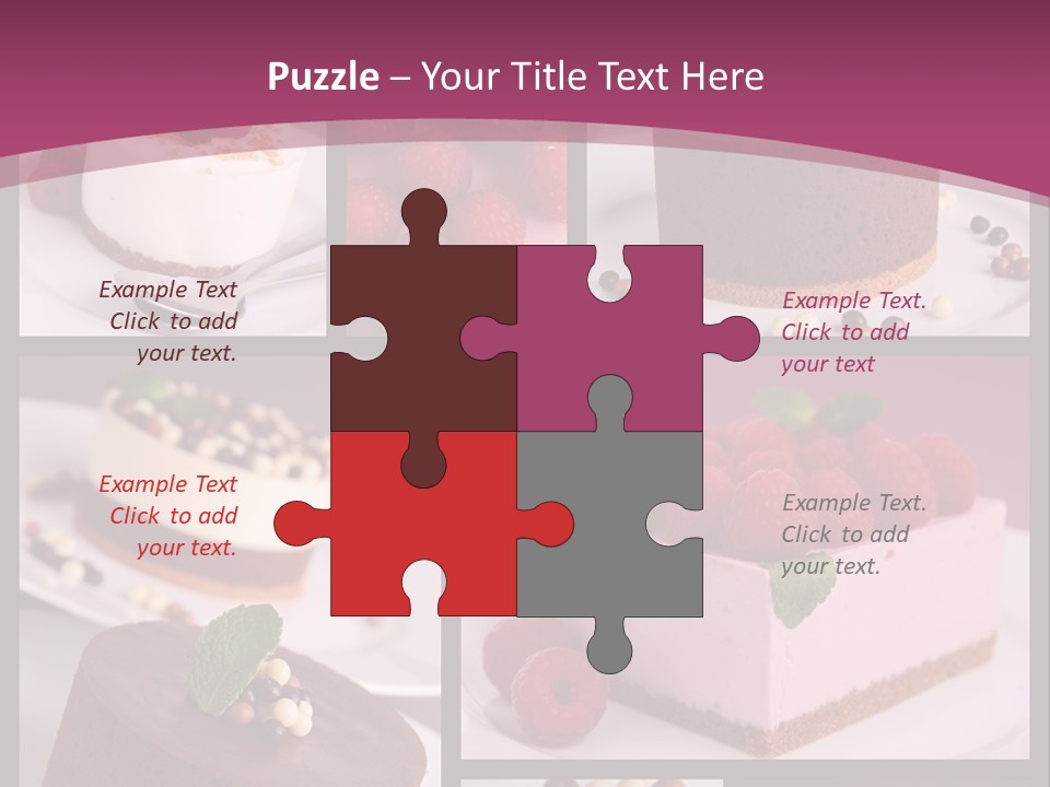 Candy Cake Collection PowerPoint Template