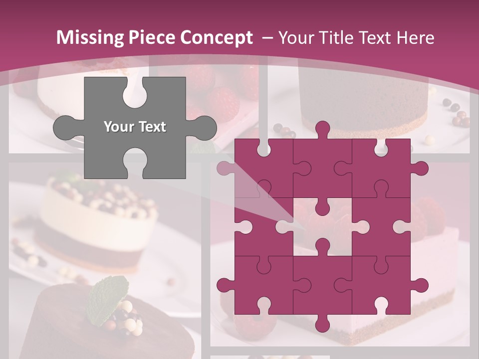 Candy Cake Collection PowerPoint Template