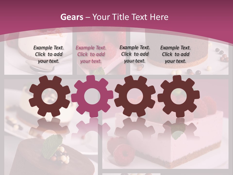 Candy Cake Collection PowerPoint Template