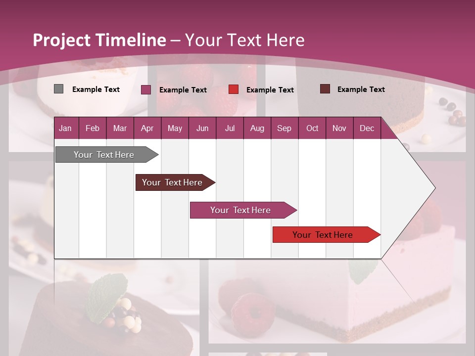 Candy Cake Collection PowerPoint Template
