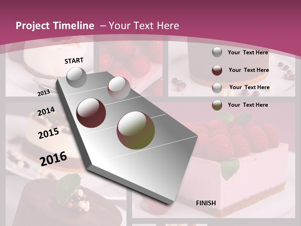 Candy Cake Collection PowerPoint Template