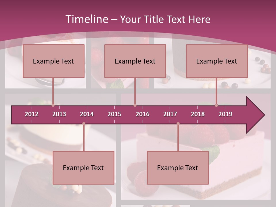 Candy Cake Collection PowerPoint Template